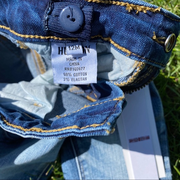 ✨🆕✨ Hudson Parker Straight Leg Toddler Jeans, NWT - Picture 3 of 7